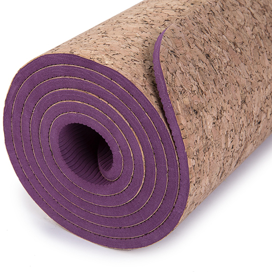 cork tpe yoga mat