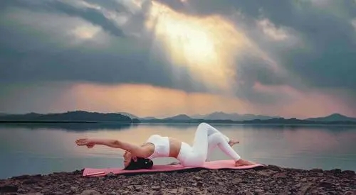 Yoga vid havet