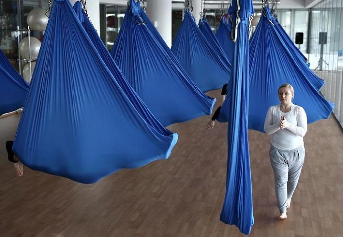 Köp av yoga från luften